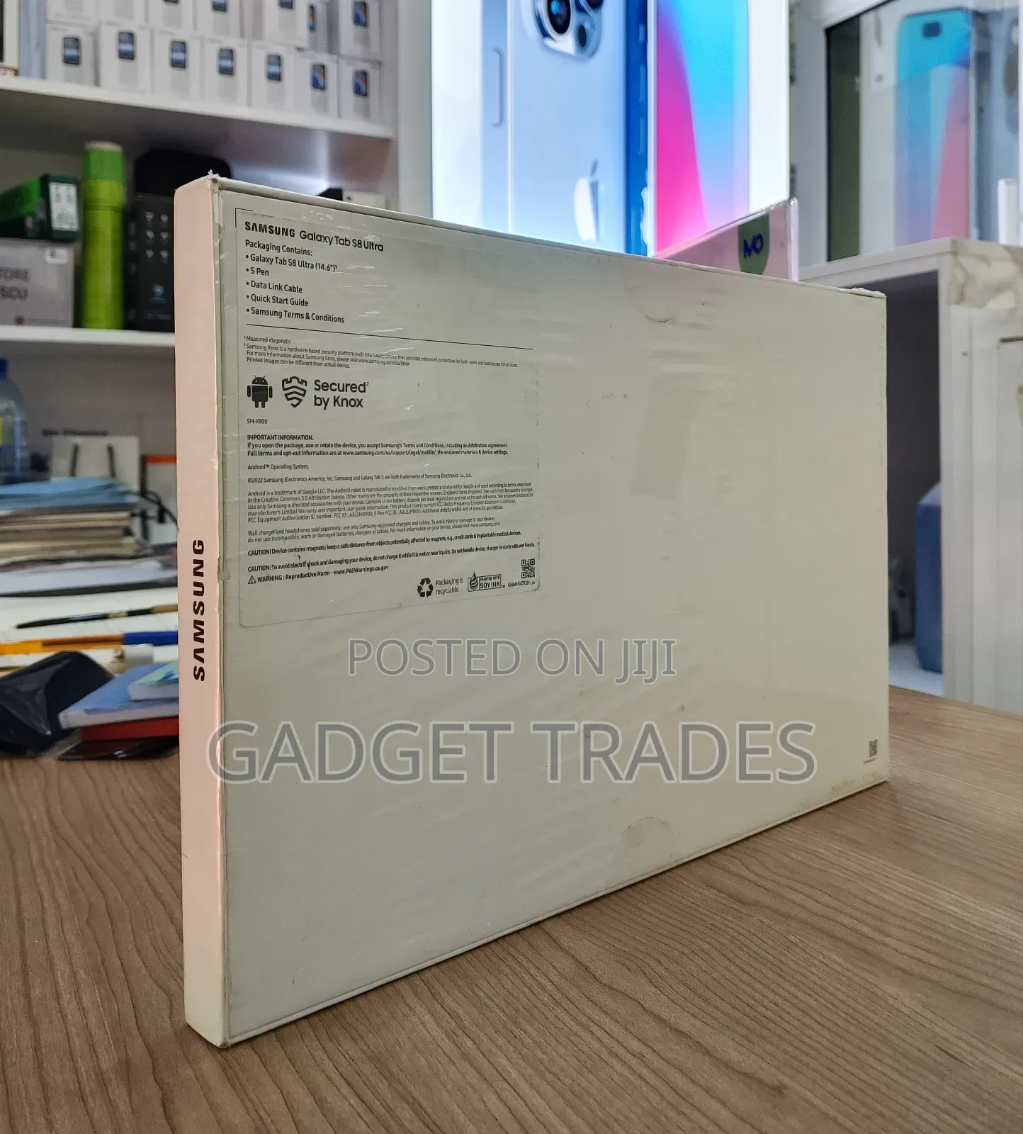 New Samsung Galaxy Tab S8 Ultra 256 GB Gray