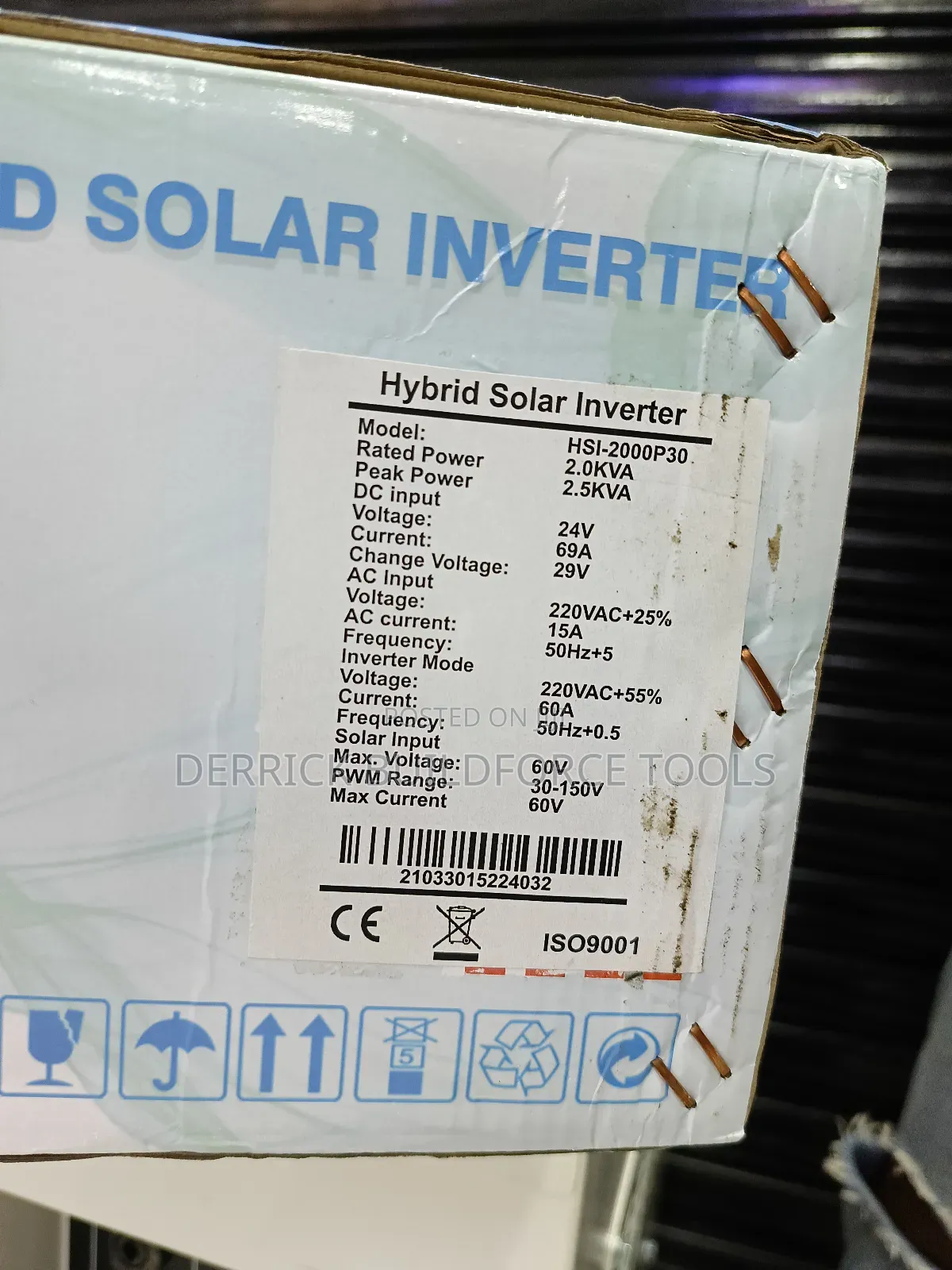 2-2.5kva Solarmax Hybrid Solar Inverter