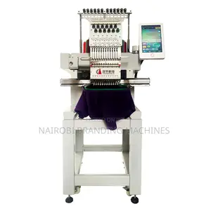 Automatic New Computerized Single Head Hat T-Shirt Embroidery Machine