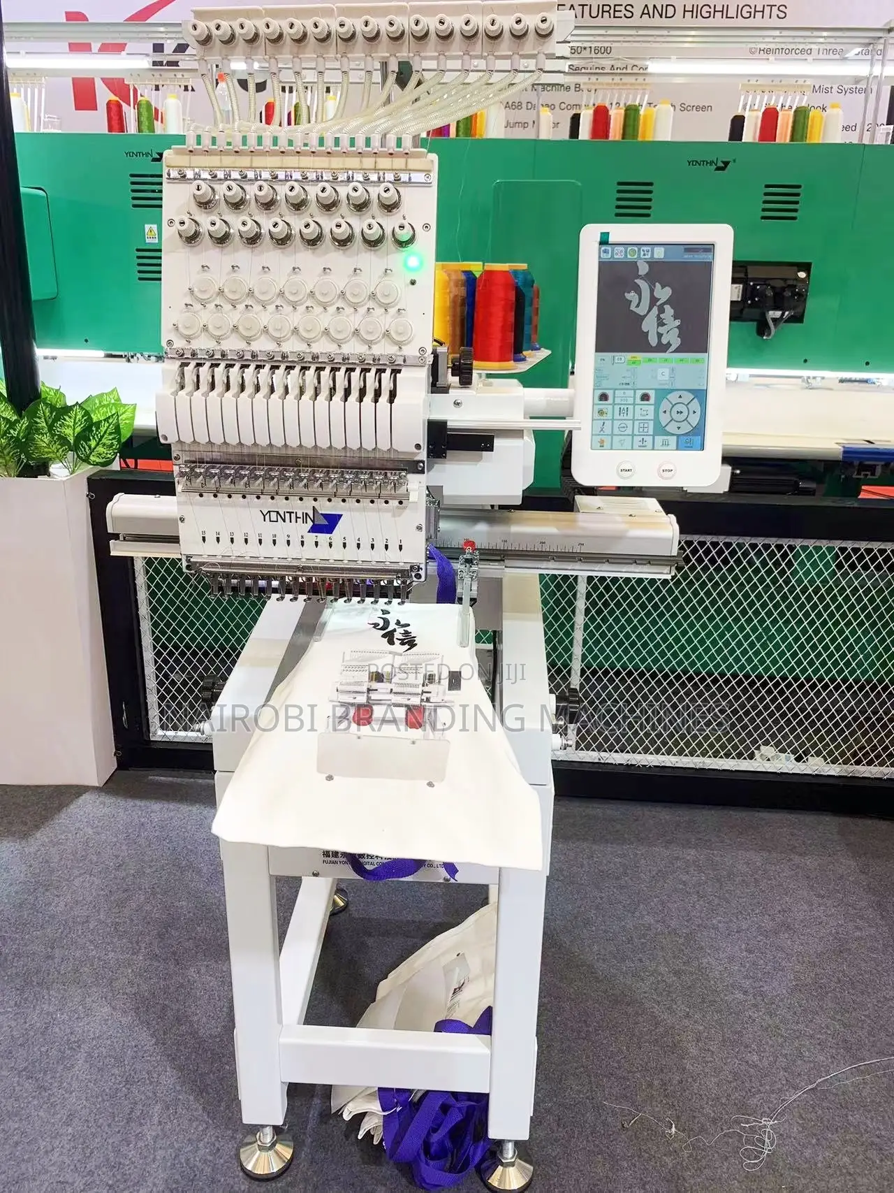 High Quality Single Head Embroidery Machine Automatic T-Shirt Hat