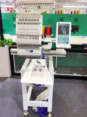 High Quality Single Head Embroidery Machine Automatic T-Shirt Hat