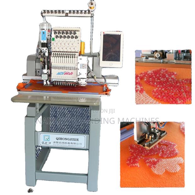 High Speed Apparel Excellent Single Head Embroidery Machine - main view