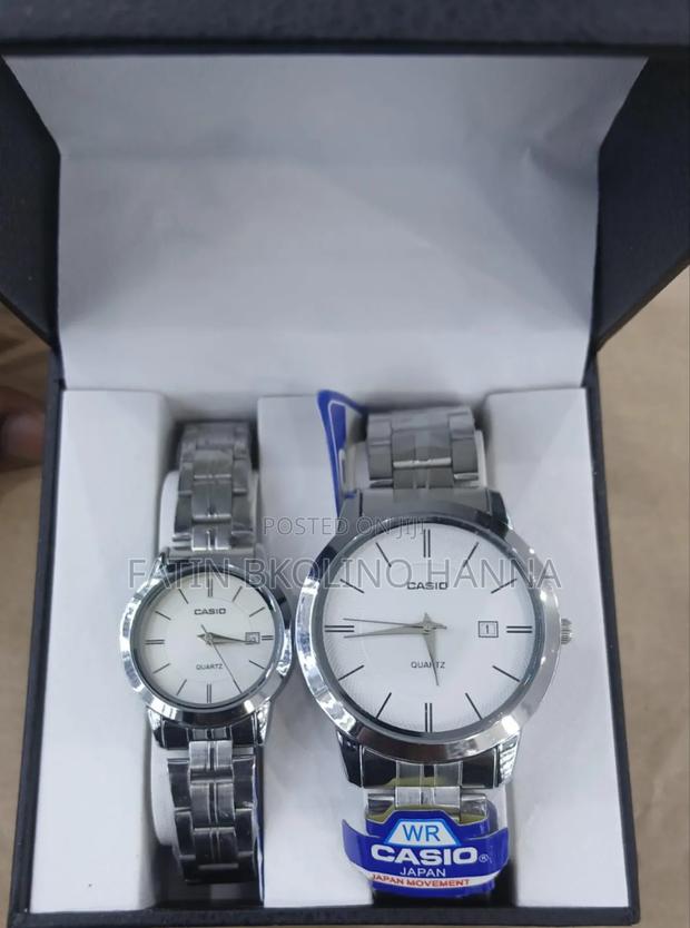 Silver Casio Watch Couples - main view