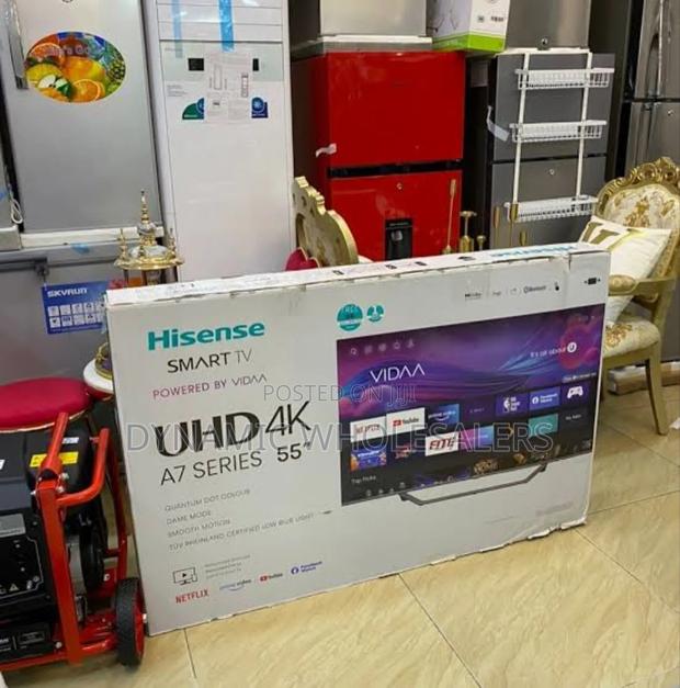 Hisense 55-Inch A6k Frameless Tv. - main view