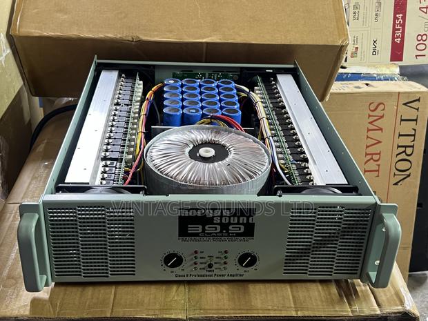 Morgan Sounds 39.9 Power Amplifier ( Long Press Switch) 8000watts . - main view