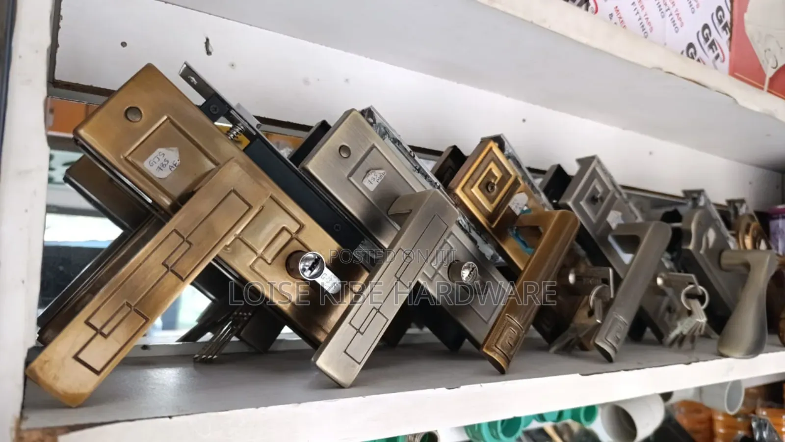 Steel Lock Available