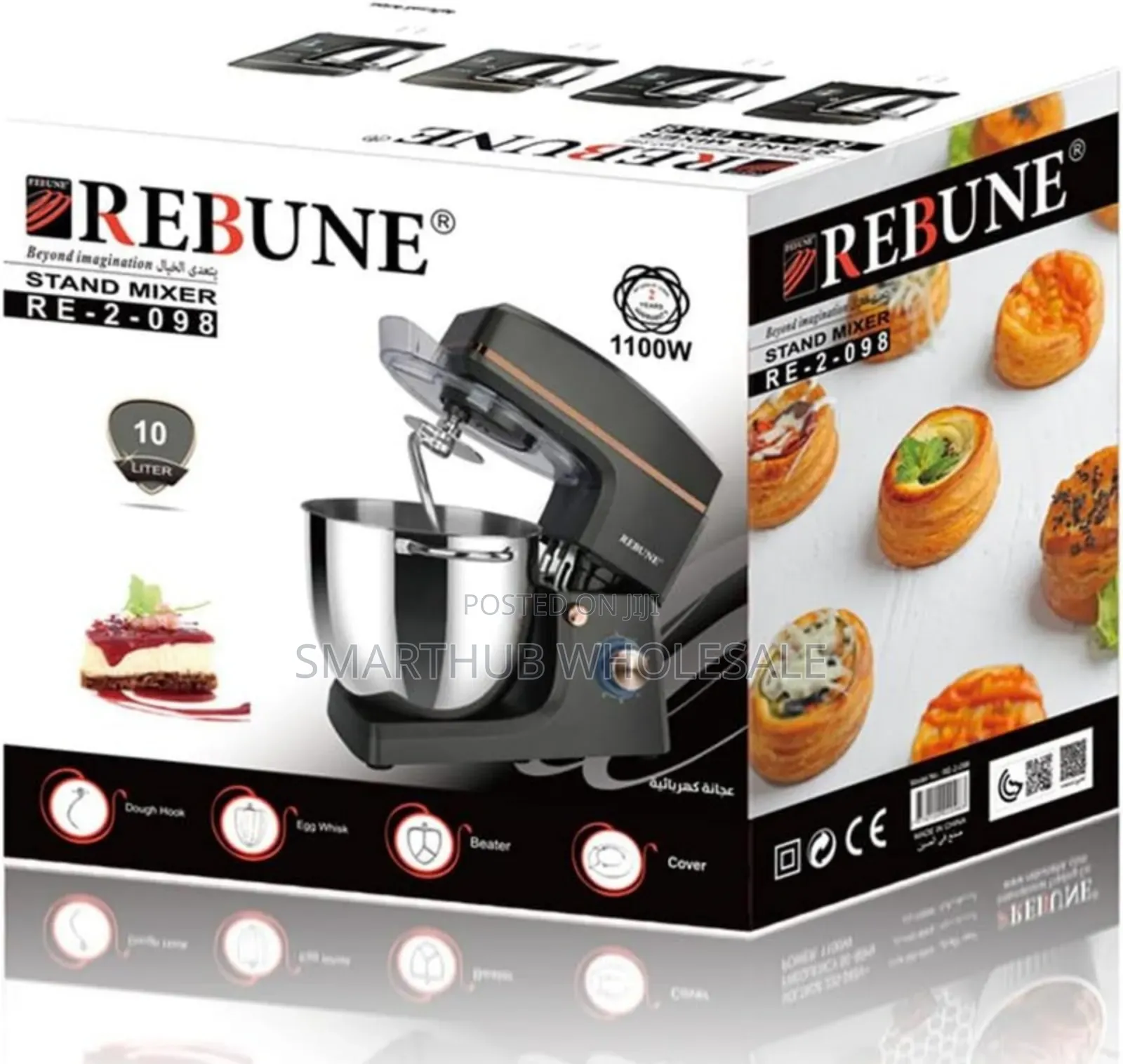 10 Litres Rebune Stand Mixer