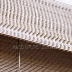 Rustic Bamboo Blinds_ Elegant Window Cover