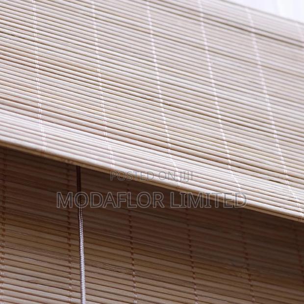 Rustic Bamboo Blinds_ Elegant Window Cover