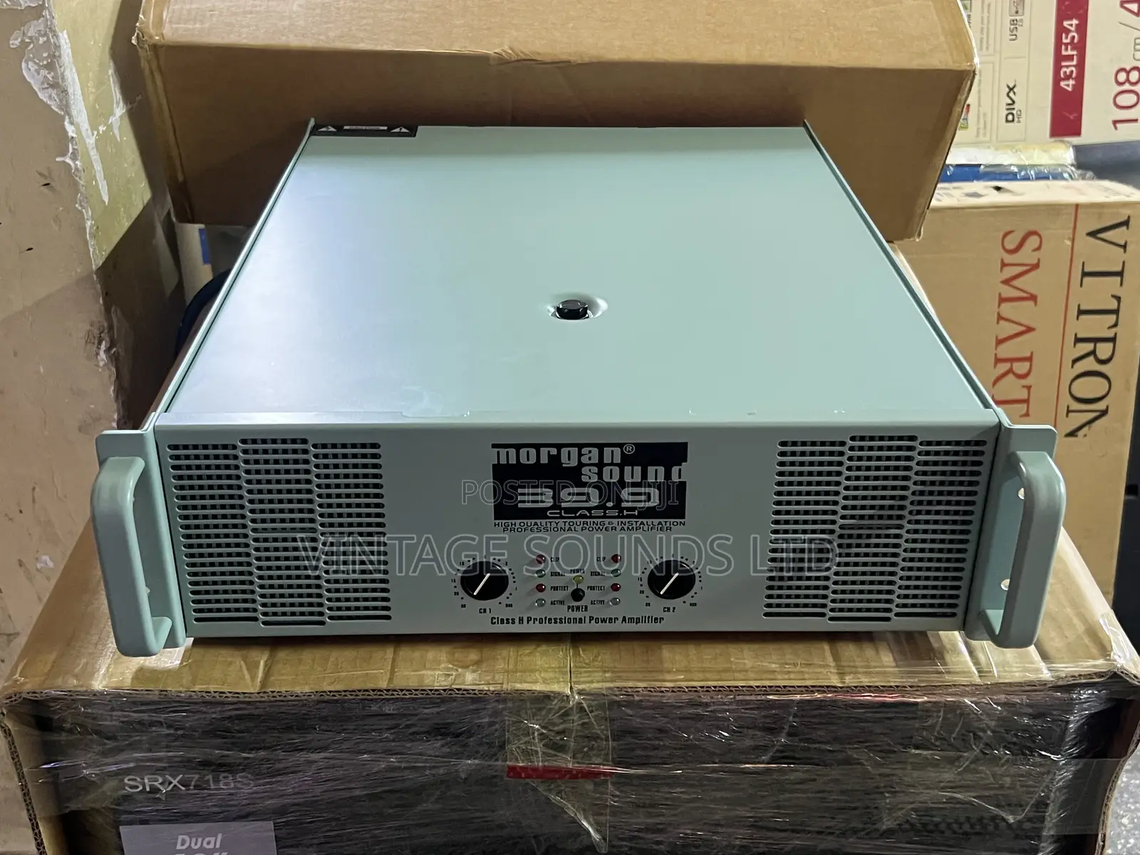 Morgan Sound 39.9 Class H Professional Power Amplifier ( Long Press)