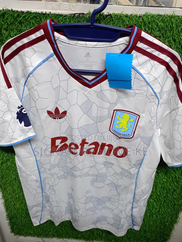 Aston Villa Jersey -White - main view