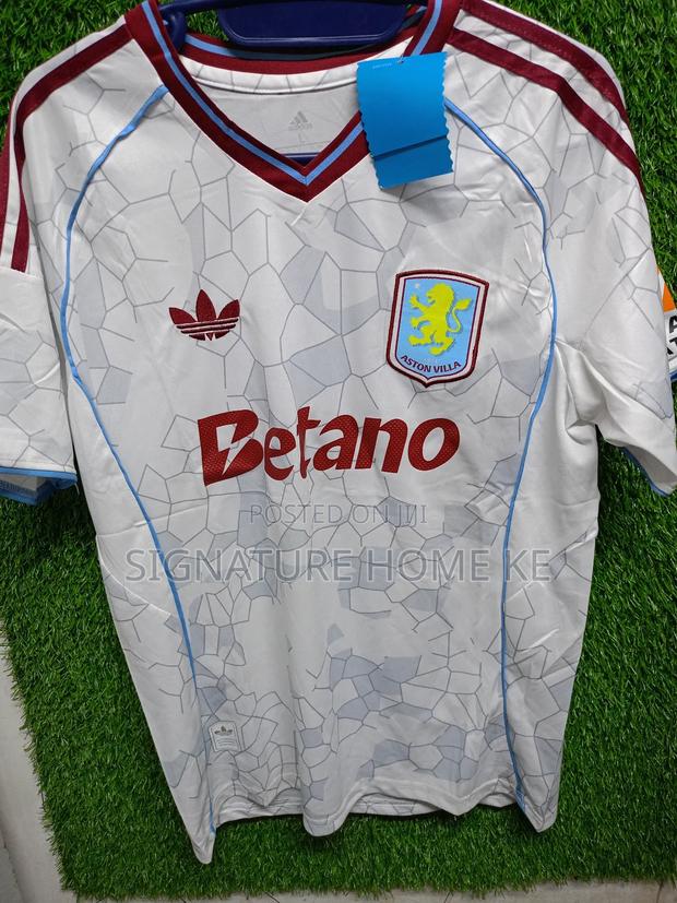 Aston Villa Jersey -White - thumbnail 4