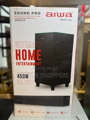 Aiwa* Soundpro (Sb8320 )Wireless Sound Bar