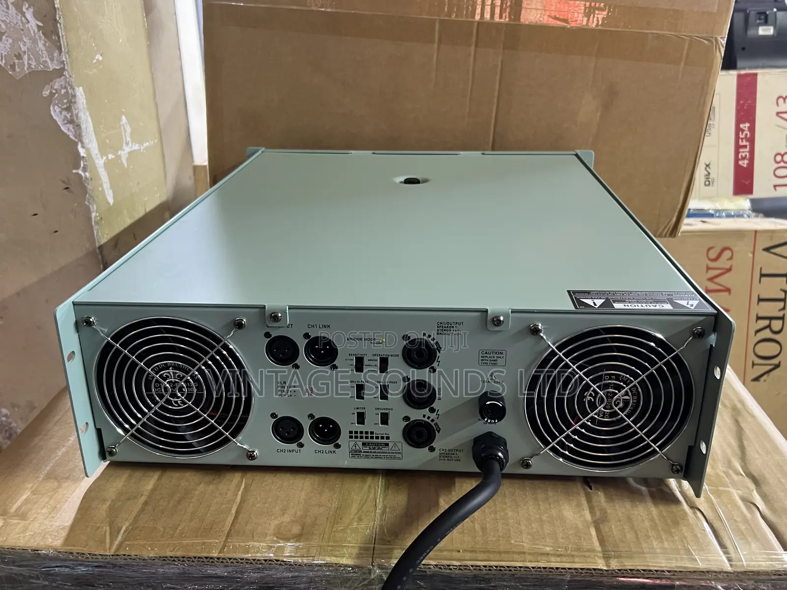 Morgan Sound 39.9 Power Amplifier,136 Volts,8000watts