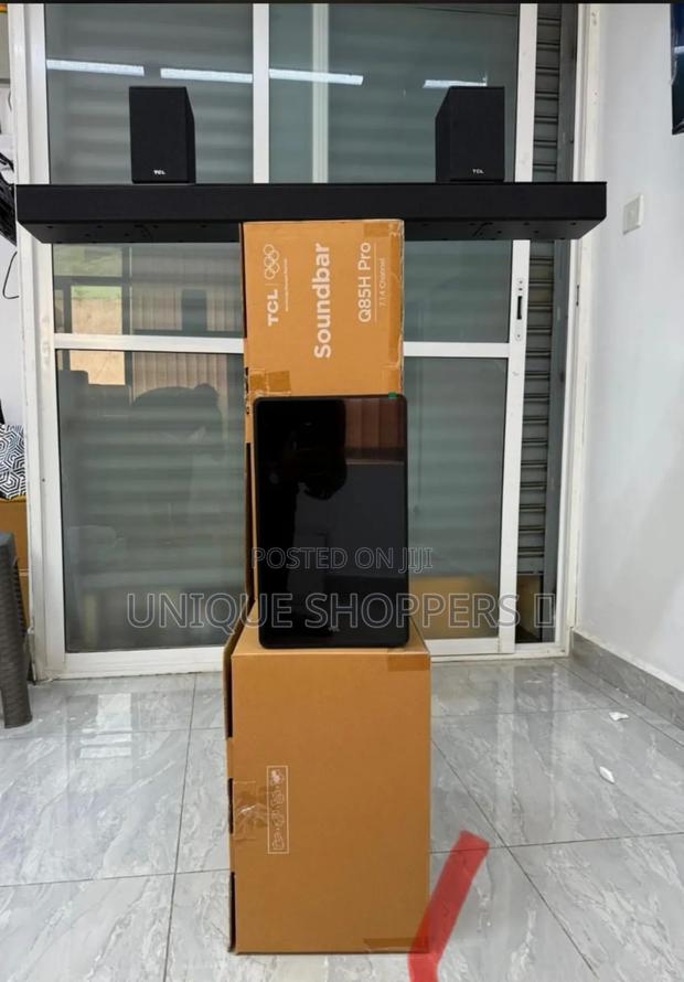 *Tcl* *Q85h* 7.1.4 Ch Dolby Atmos Audio Soundbar Wireless - main view
