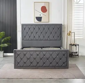 Home Bed; Wooden Platform Bed With Built-in Storage