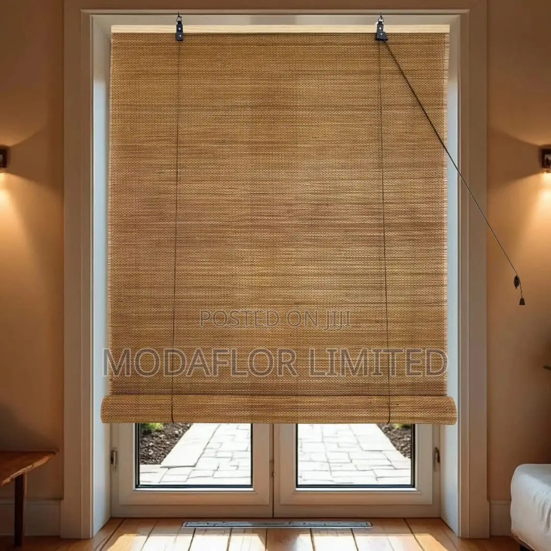 Natural Weave Bamboo Roller Blinds