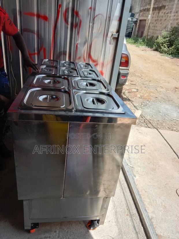 Commercial Food Warmer – 10 Inserts