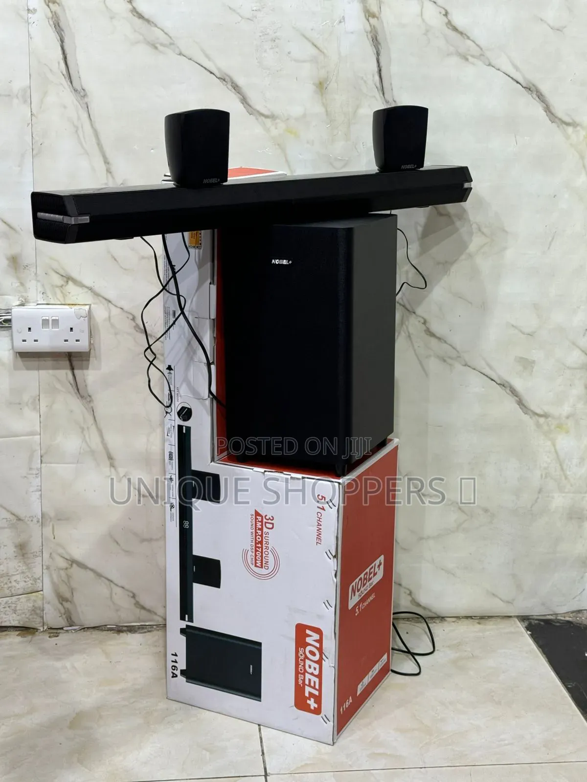 Nobel+* 5.1ch ( *Nb116a* ) 3d Surround Witj 1700w Pmpo