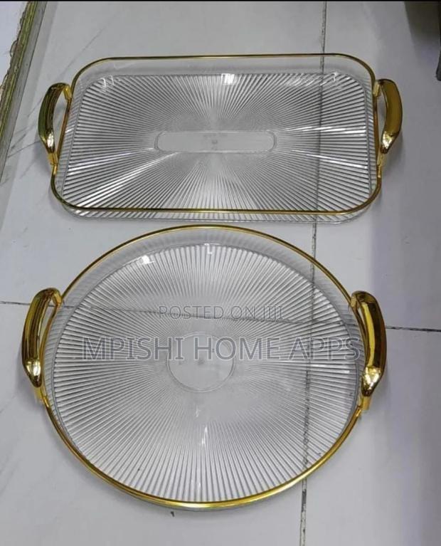 Multi-Purpose Acrylic Serving Trays