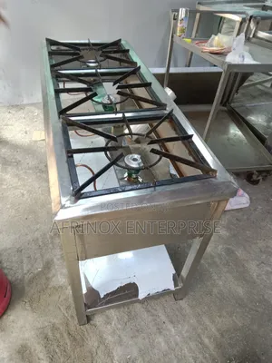 3 Burner High Pressure Gas Cooker – Heavy Duty