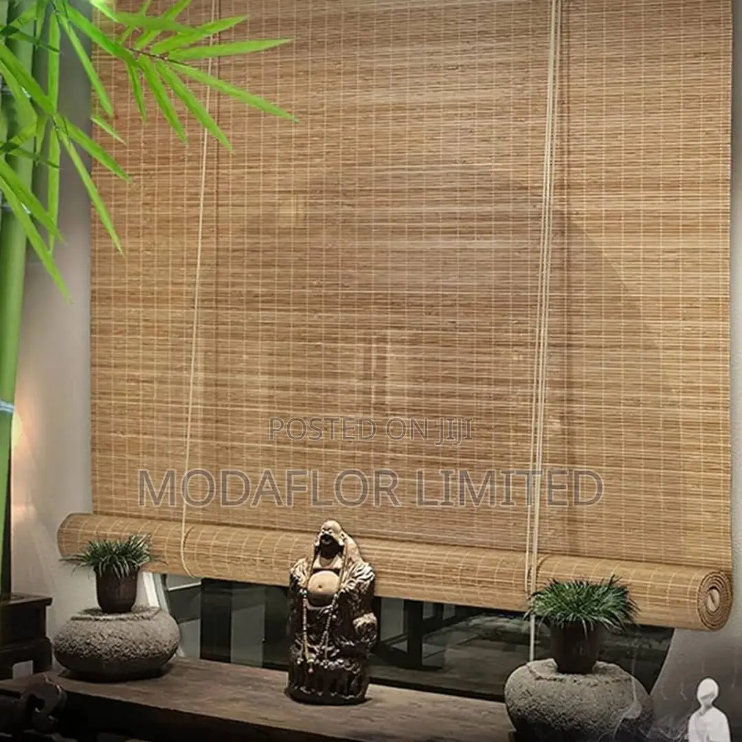 Textured Bamboo Blinds for Modern Homes