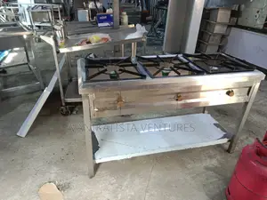 Commercial 3 Burner High Pressure Stove