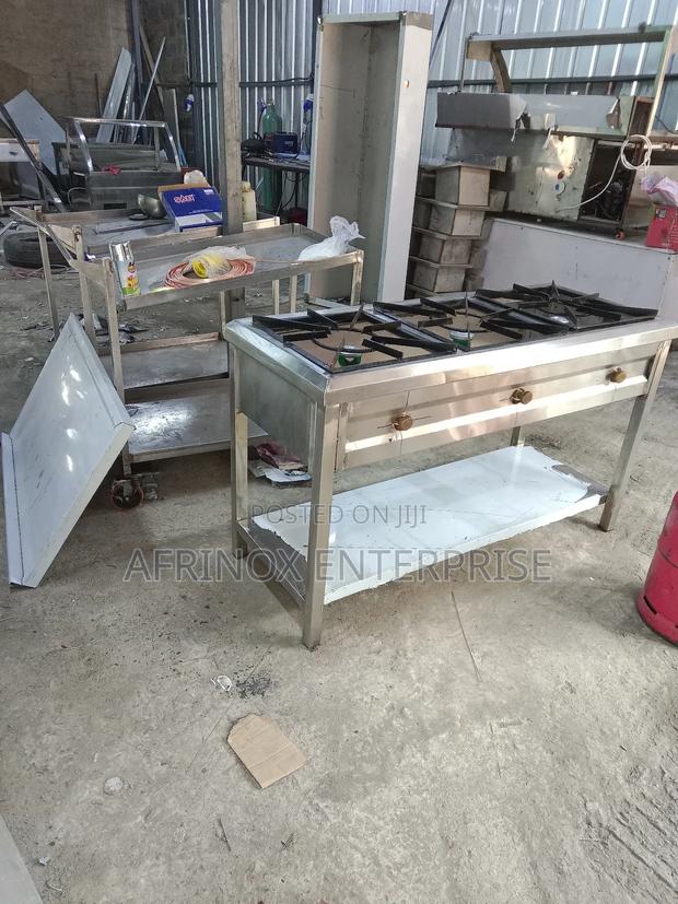 Industrial 3 Burner Gas Stove - main view