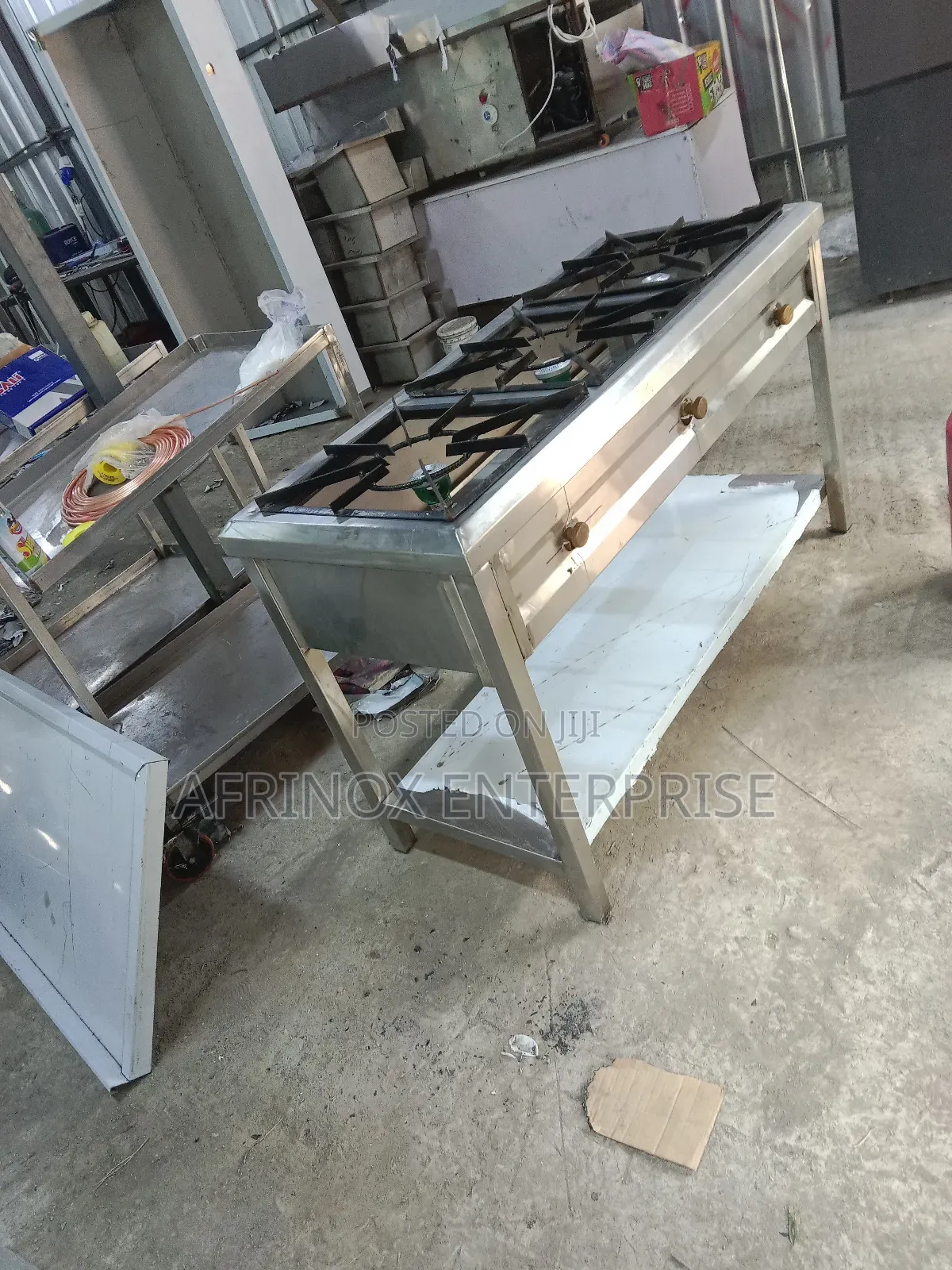 Industrial 3 Burner Gas Stove