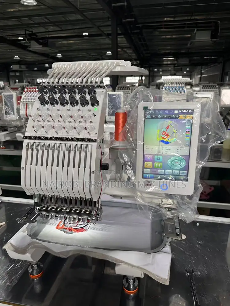 Single Head High Quality Industrial Tshirt Embroidery Machine