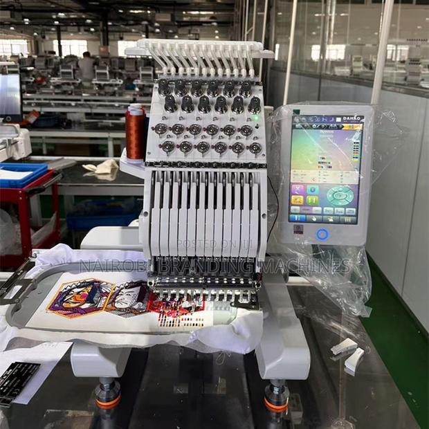 Hat Embroidery Machine 12 Needle Single Head Caps Embroidery Machine - main view