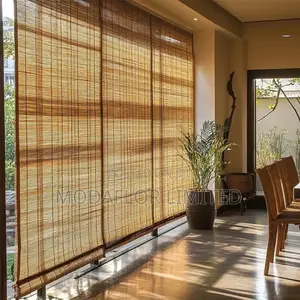 Affordable Bamboo Roll-Up Window Covers