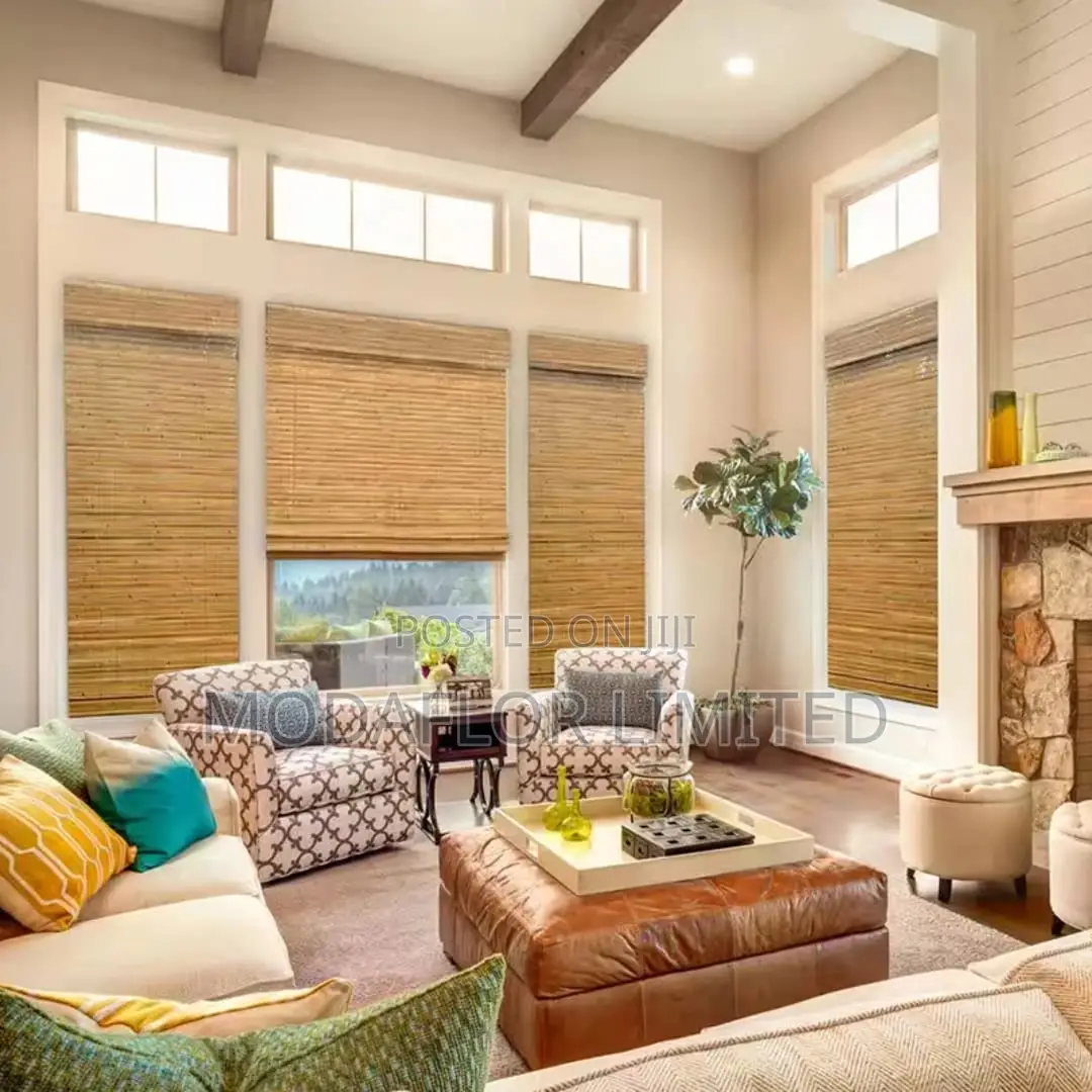 Premium Finish Bamboo Door or Window Blinds