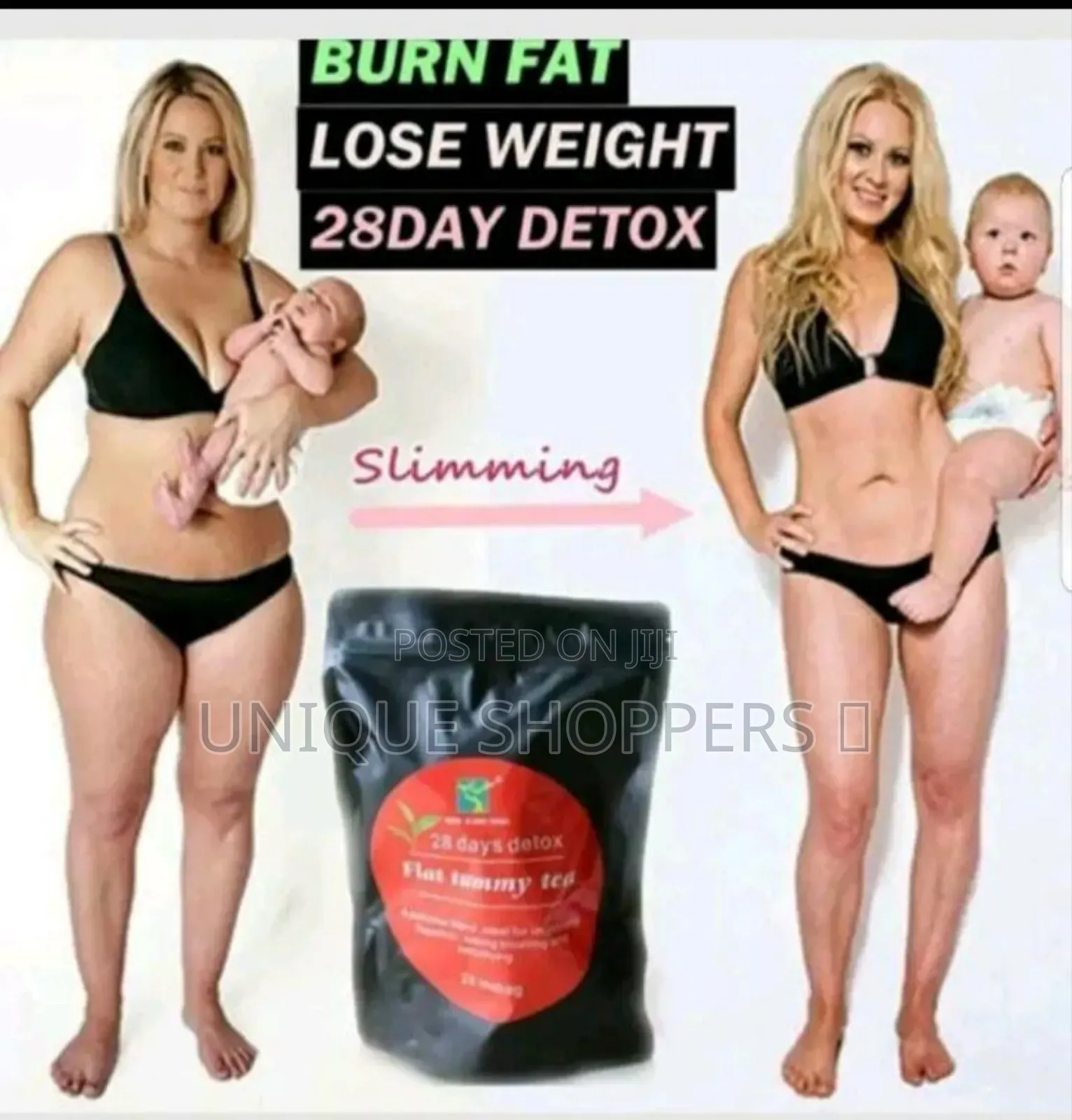 Quality Flat Tummy Tea Slimming Tea Weight Lose Detox Burn Fat -