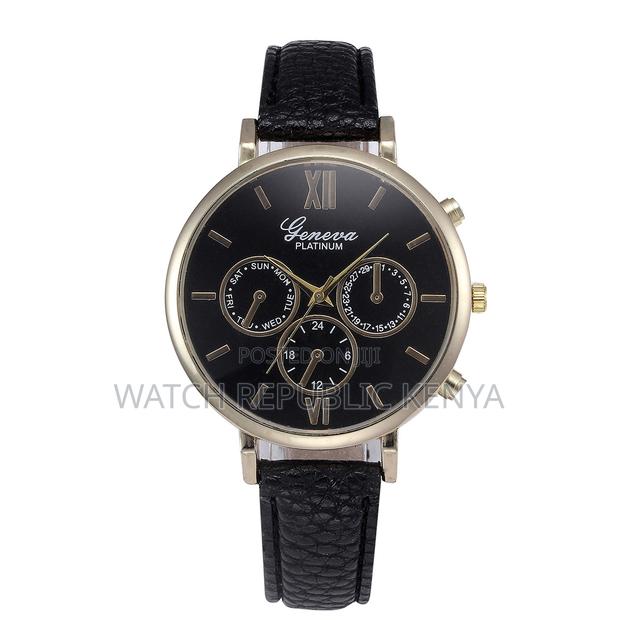 Geneva Platinum Wristwatch