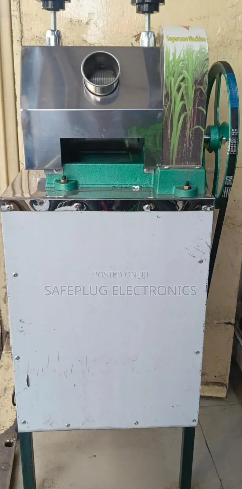 Juice Press: Sugarcane Machine - 304 Stainless