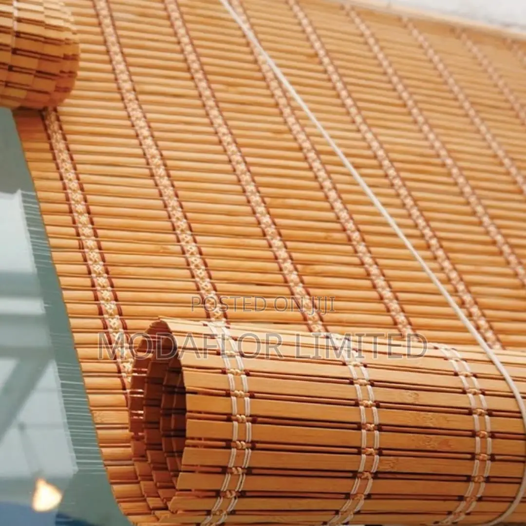 Luxury Finish Bamboo Roll-Up Blinds