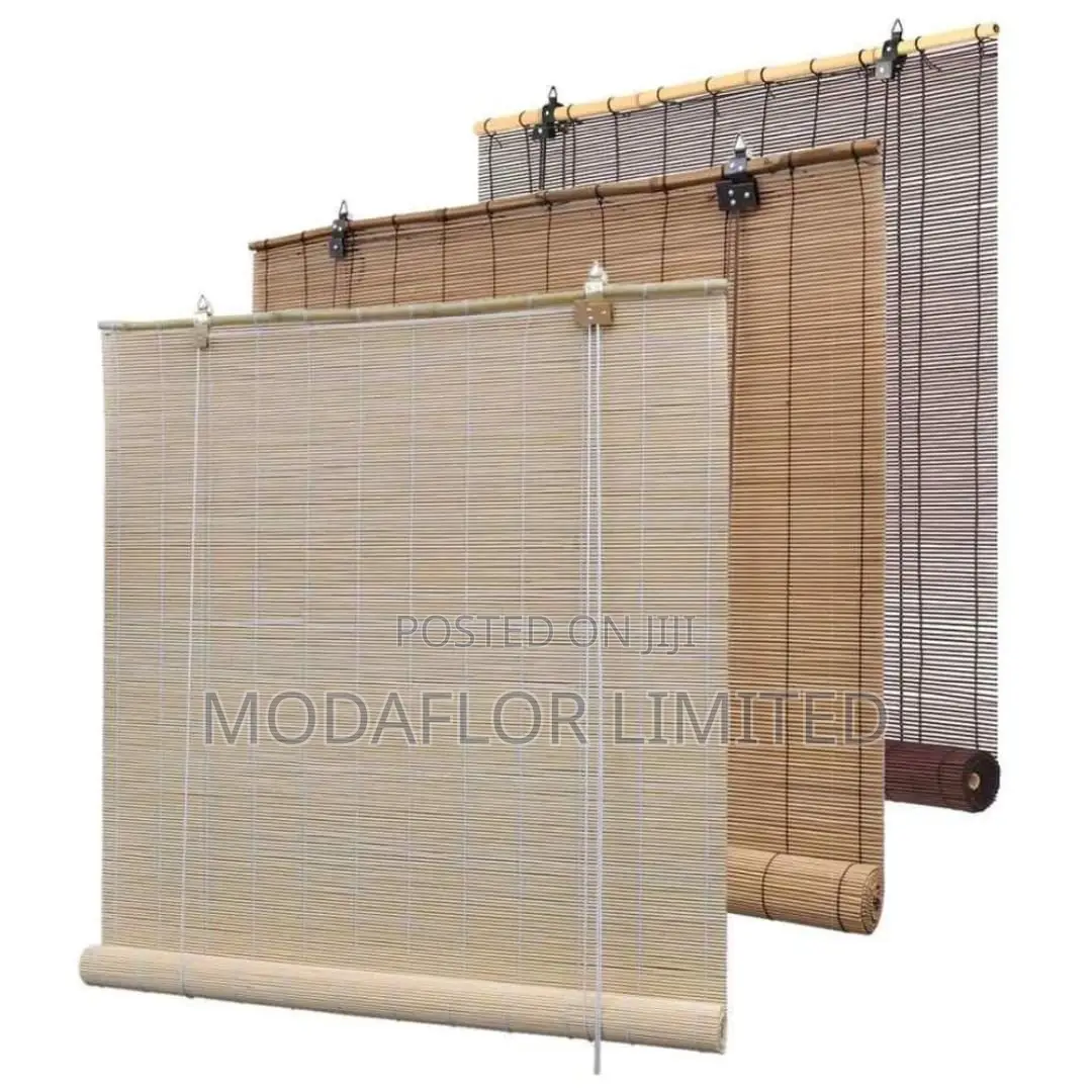 Refined Bamboo Roller Curtains