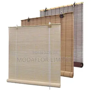 Refined Bamboo Roller Curtains