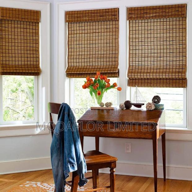 Elegant Bamboo Roller Window Covers - main view