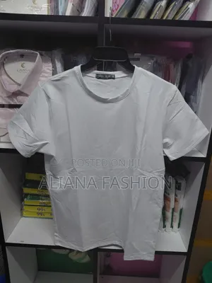 Plain T-Shirts White in Colour