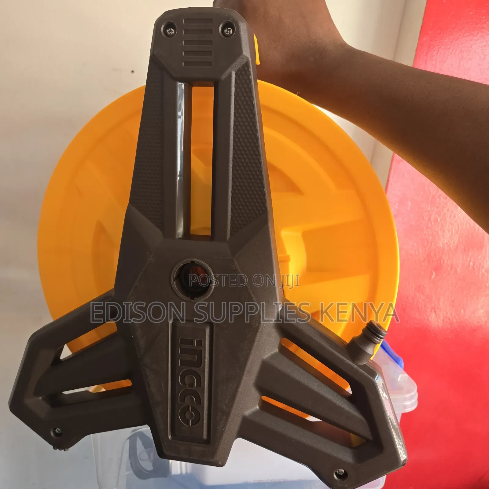 Garden Hose Reel 20 Metre Hose Pipe Sprinkler Trolley Cart Water Pipes