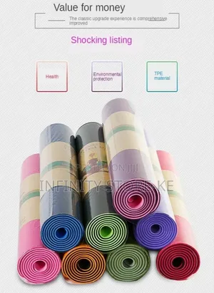Thick 8mm Tpe Yoga Mat