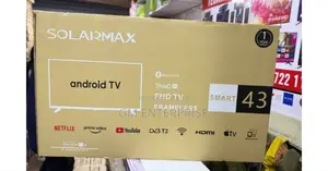 *Solarmax 43" Android Qled Smart Tv