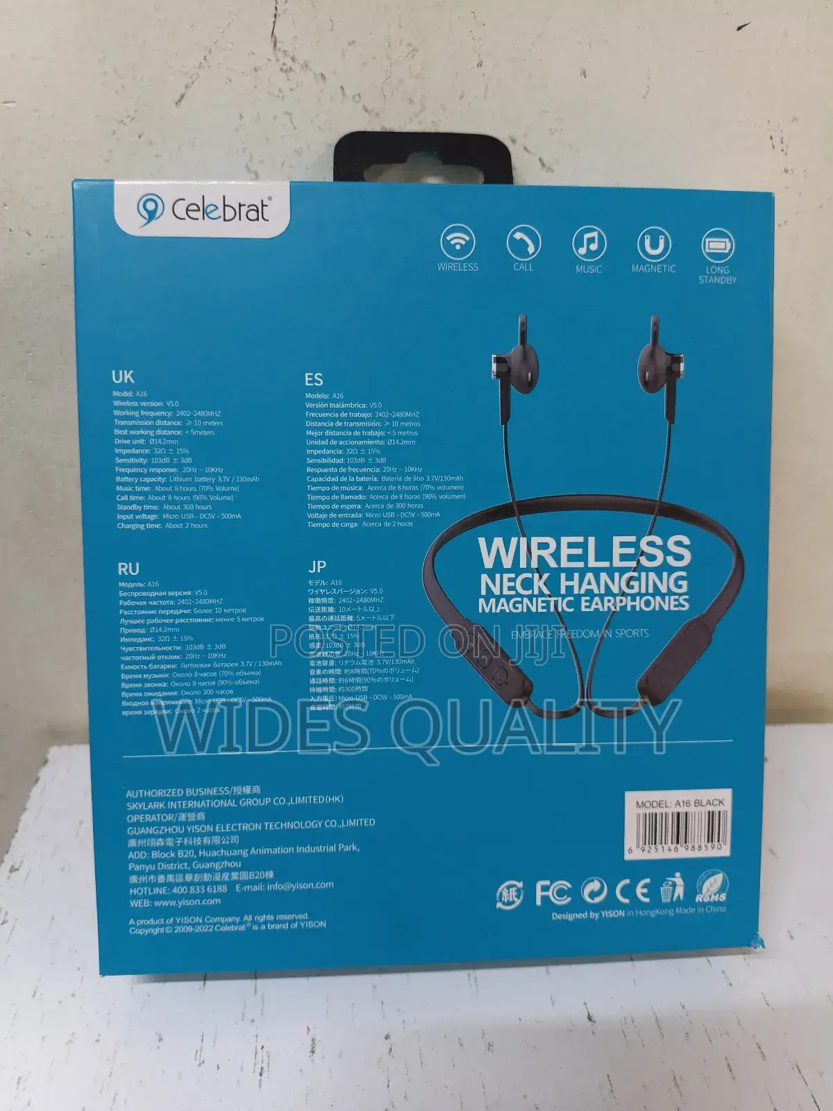 Wireless Neckband Earphones