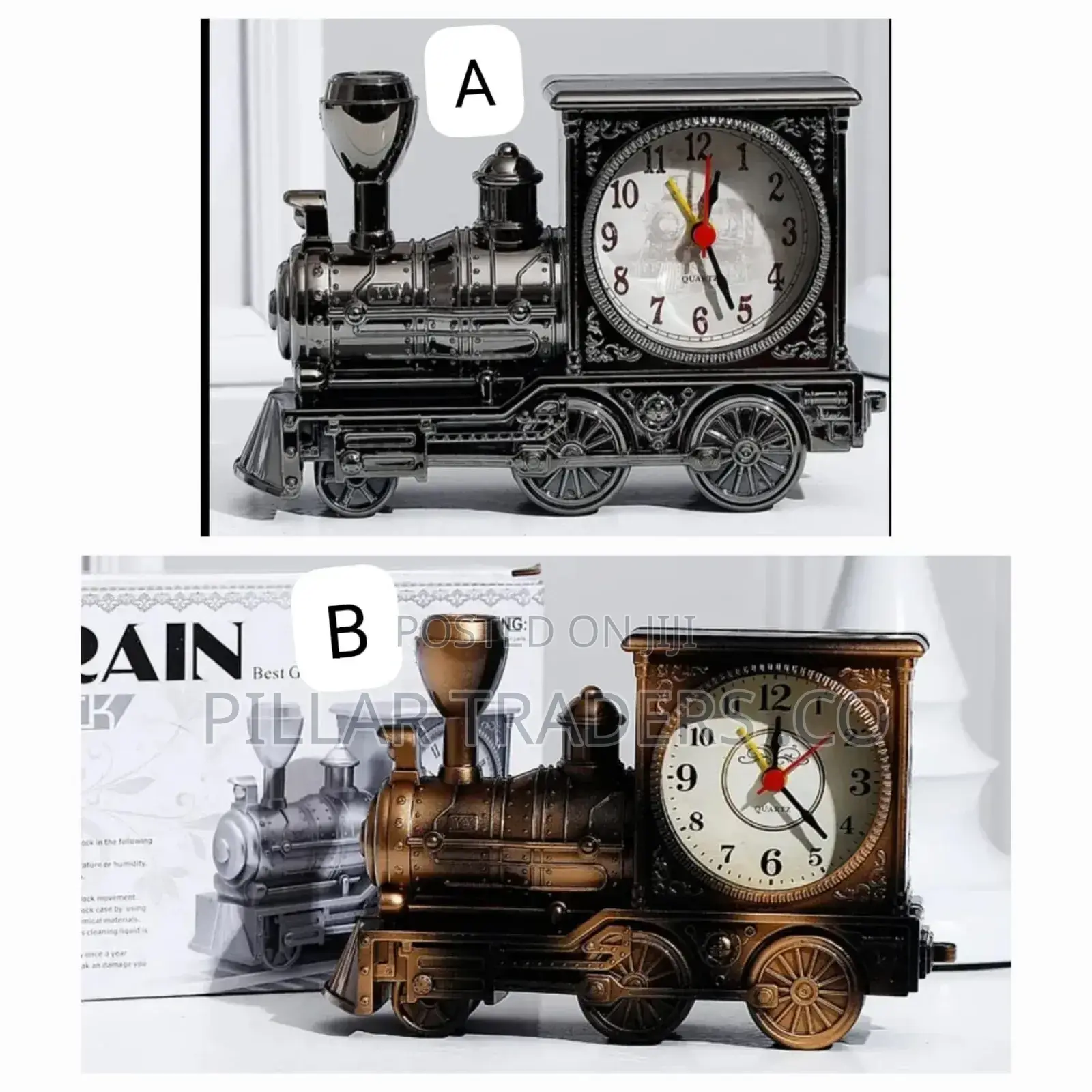 Locomotive Design Alarm Clocks
