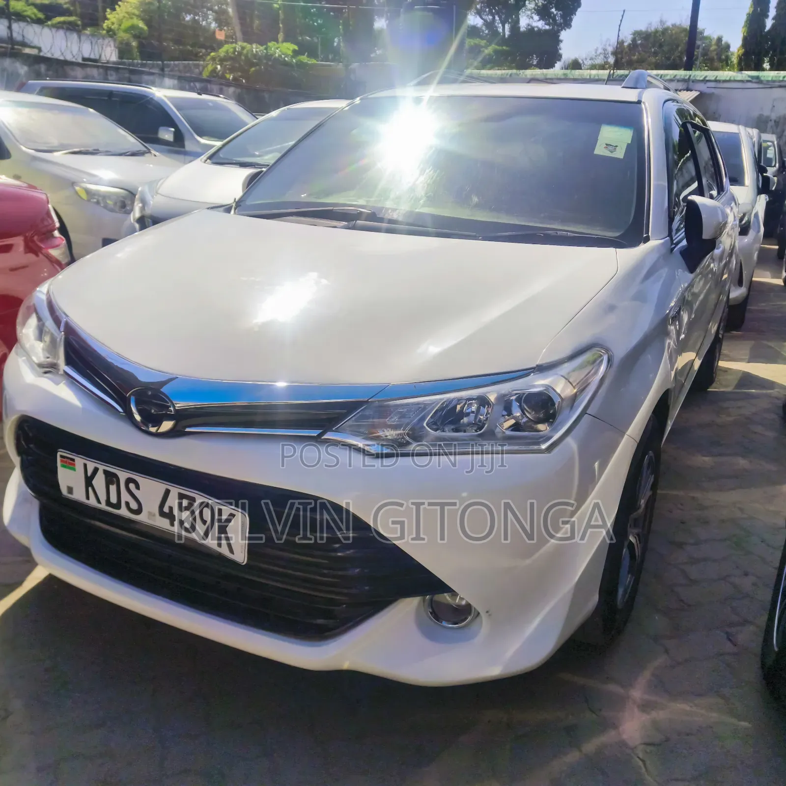 Toyota Corolla Fielder 2017 White