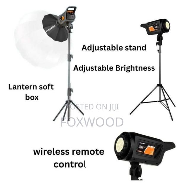 Professional Led Video Light Kit With a Lantern Softbox and Stand. - thumbnail 3