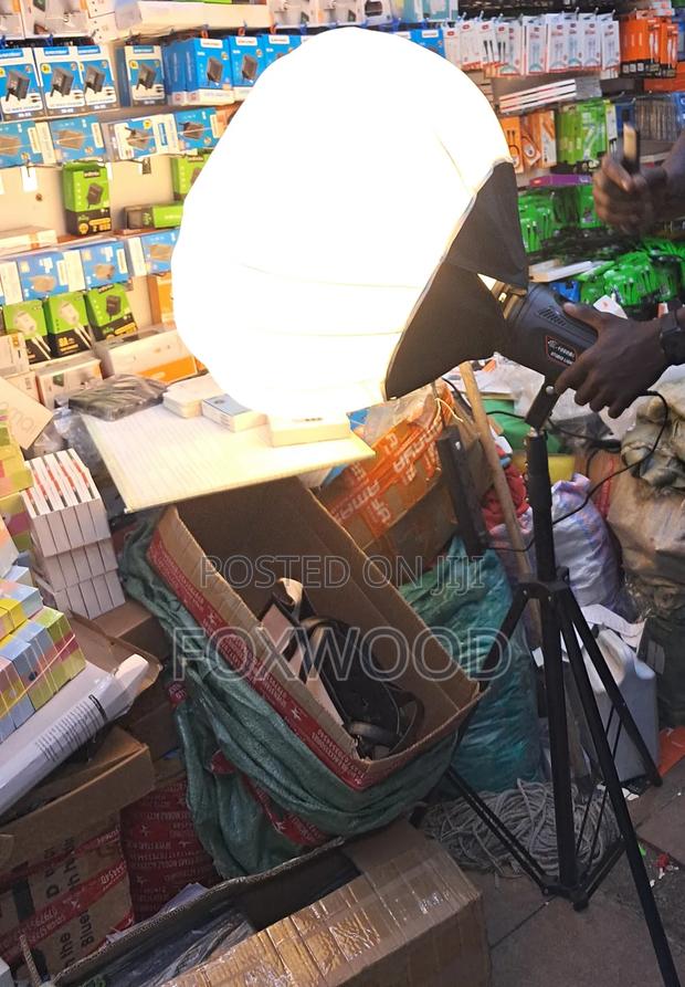 Professional Led Video Light Kit With a Lantern Softbox and Stand. - thumbnail 5