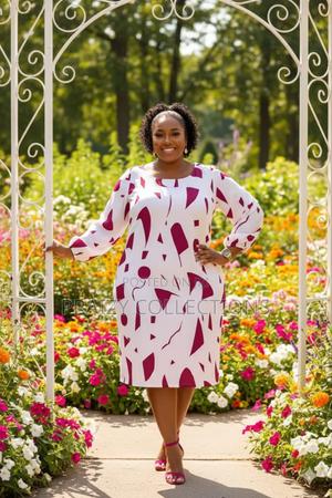 Blossom Print Midi Dress - thumbnail 2